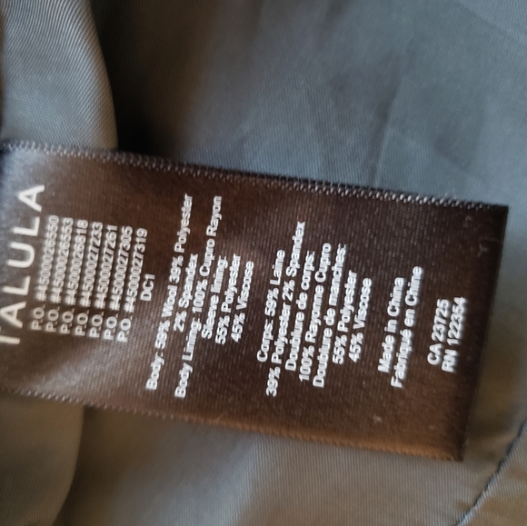 Talula Babaton Grey Blazer - Picture 5 of 9